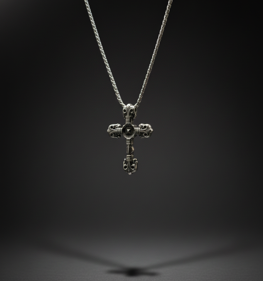 Fleur-de-Lis Cross
