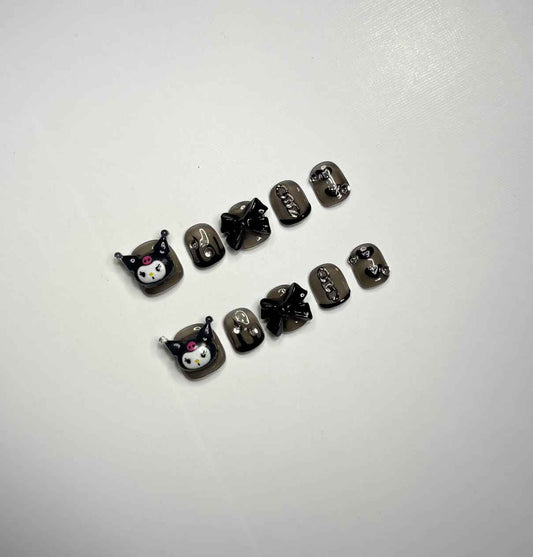 black kuromi short kids