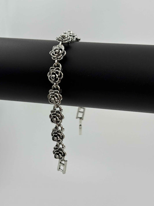Sliver Rose bracelet