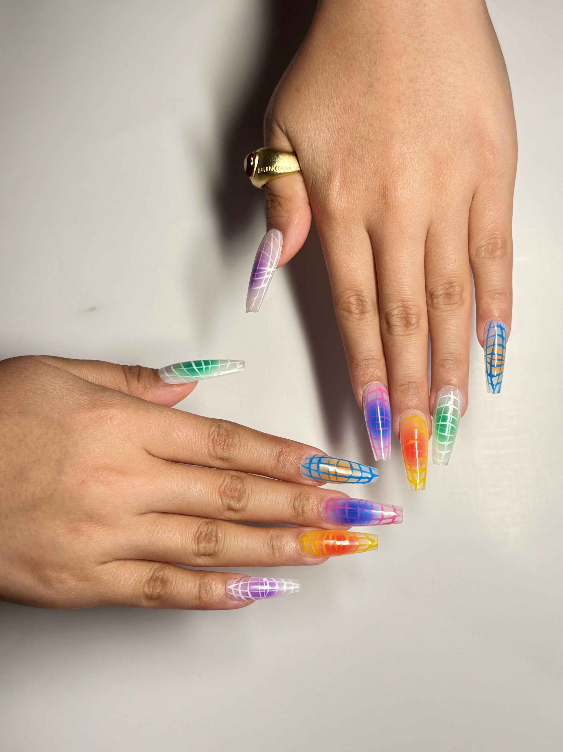 Neon Web Stiletto