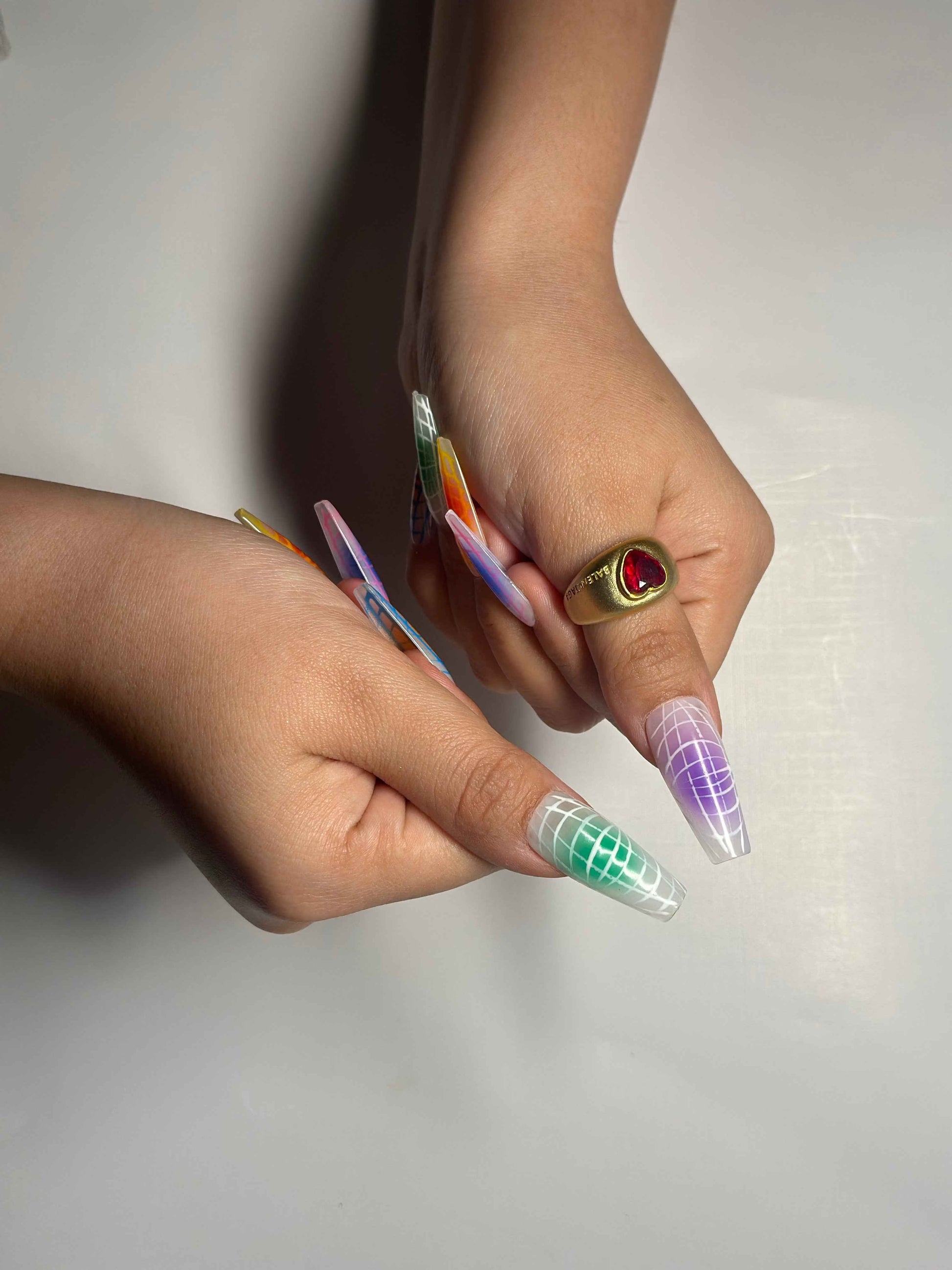 Neon Web Stiletto