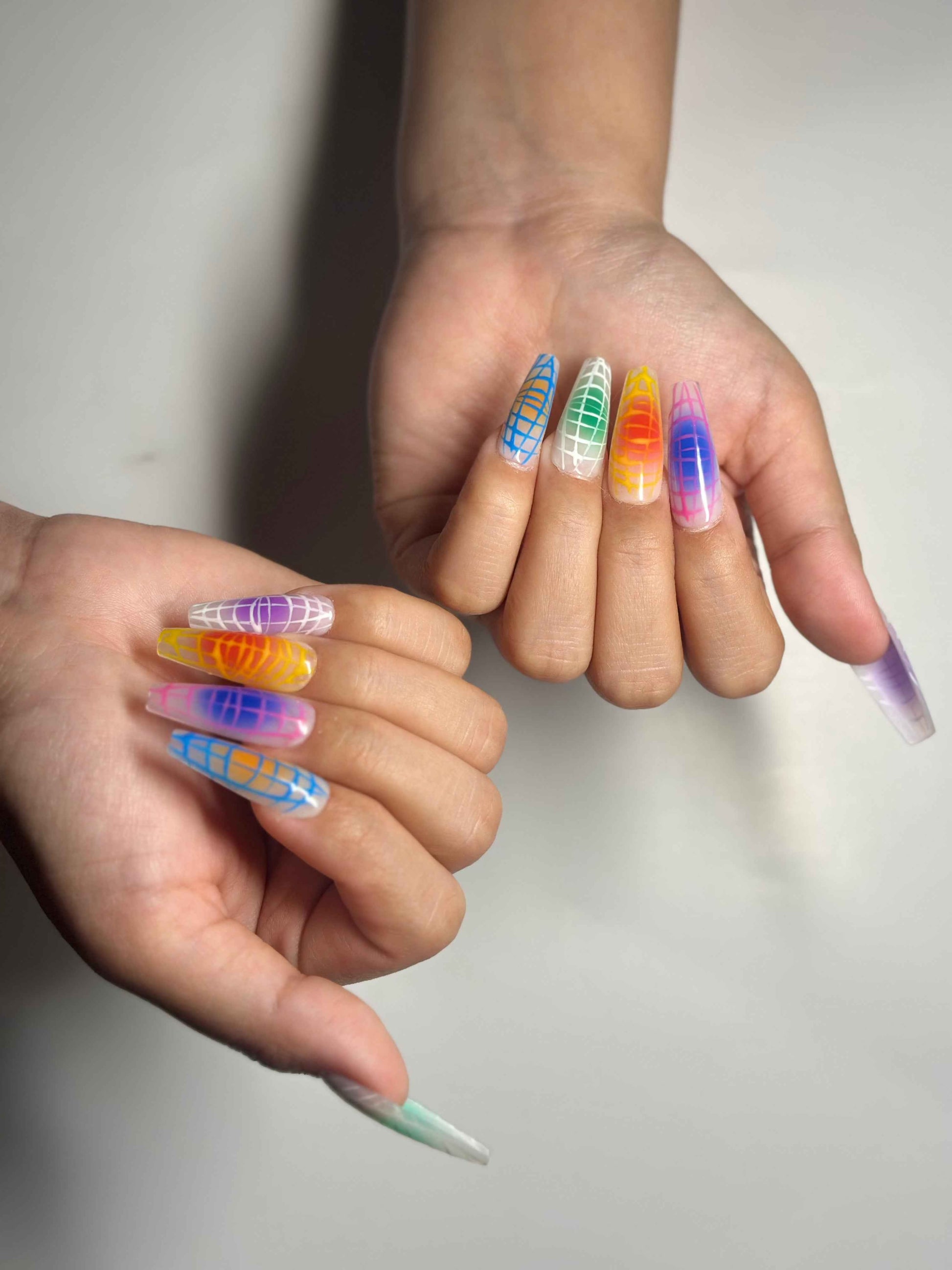 Neon Web Stiletto