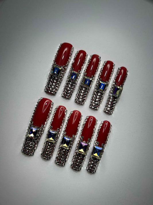 Rhinestone Red Stiletto