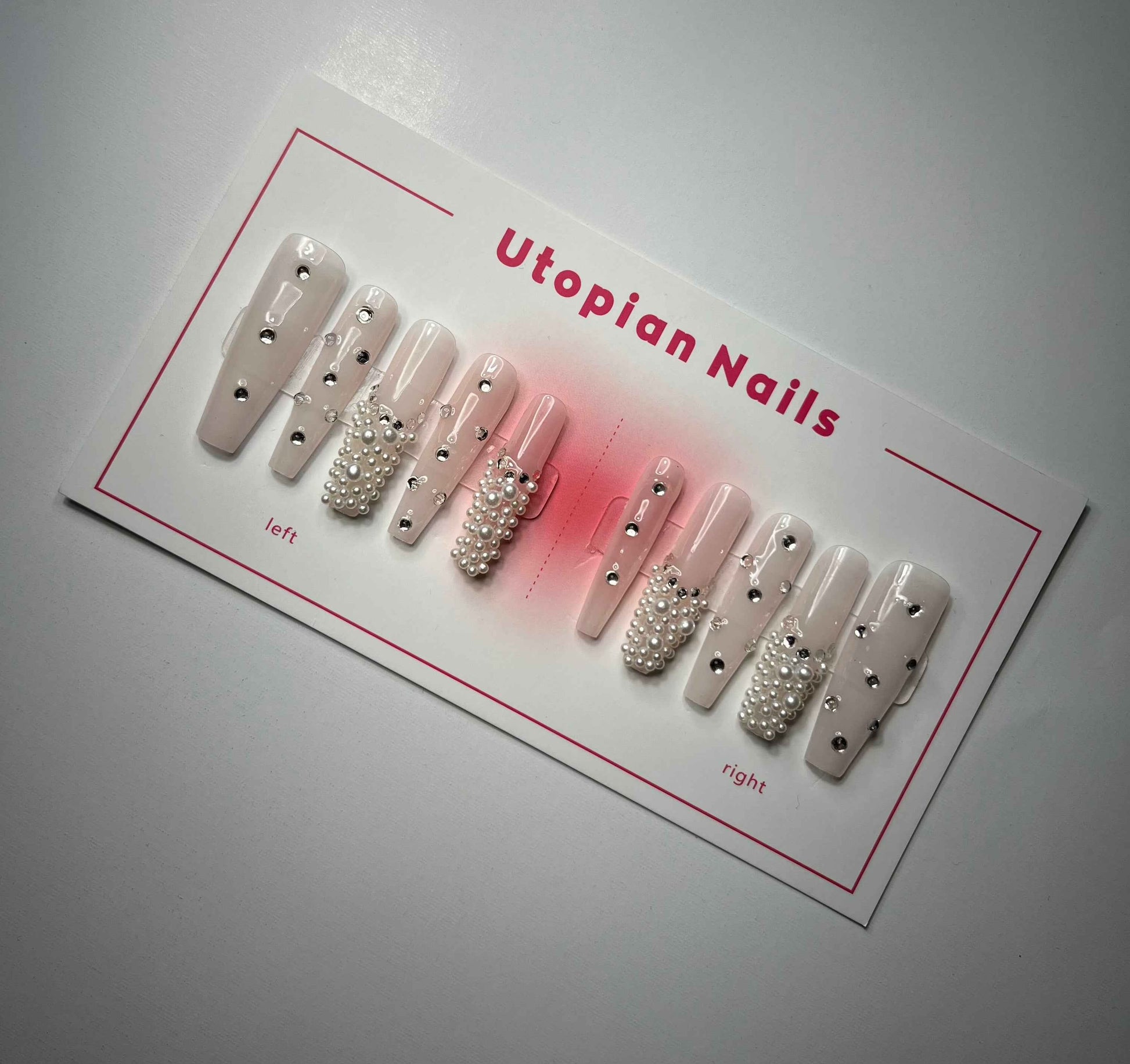 Cheetha red nails