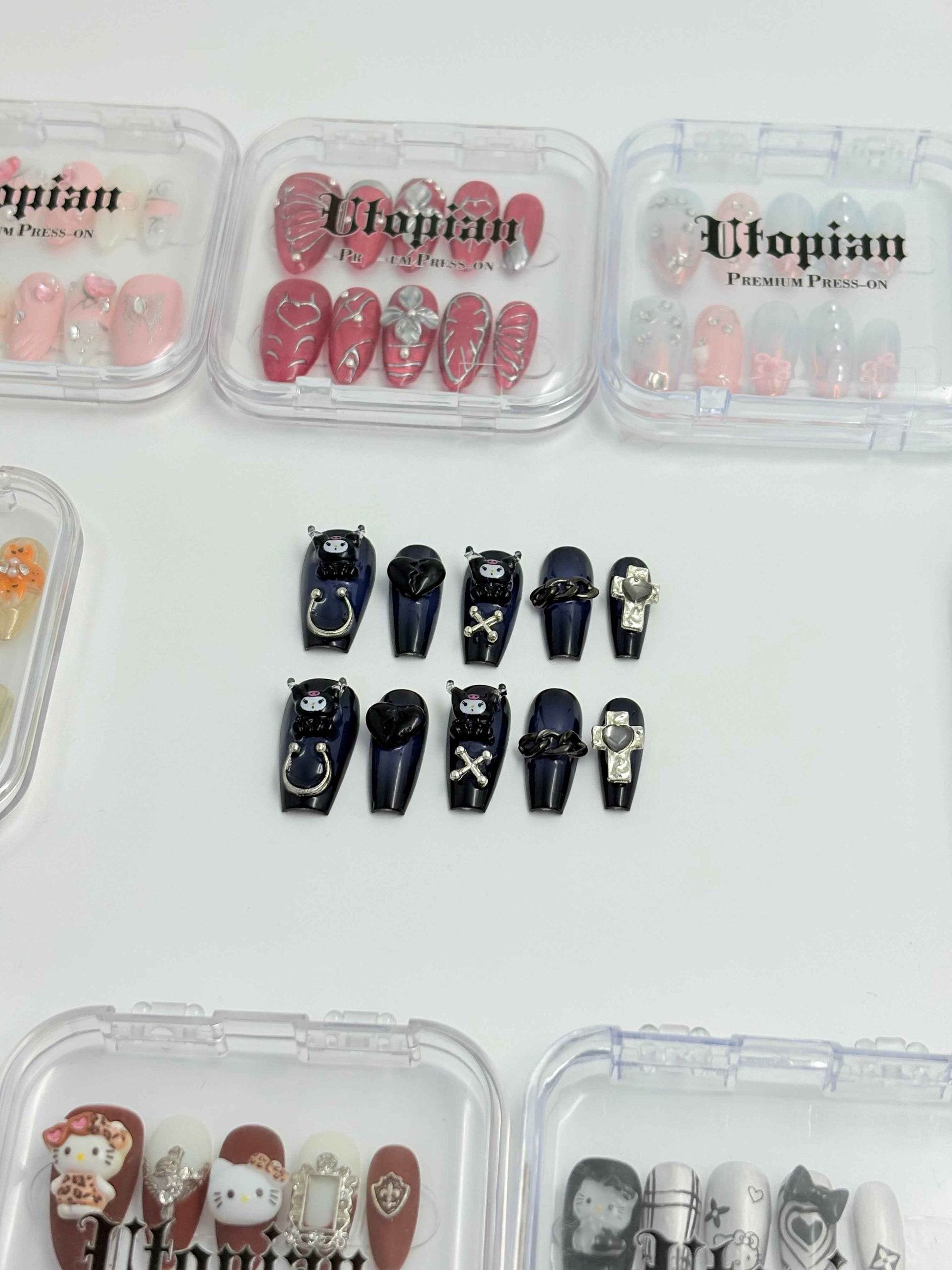 Kuromi's Gothic Glare Coffin Set