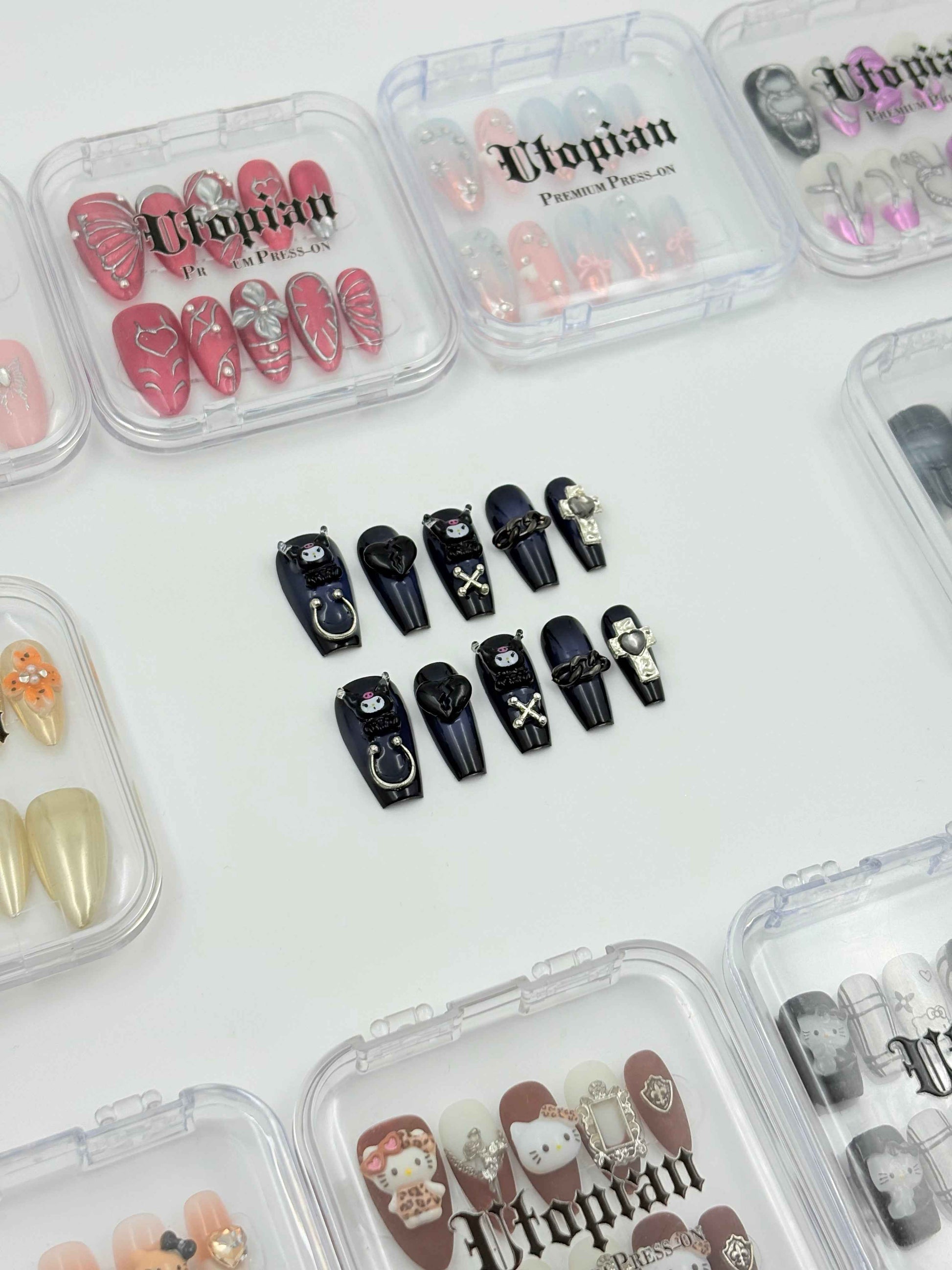 Kuromi's Gothic Glare Coffin Set