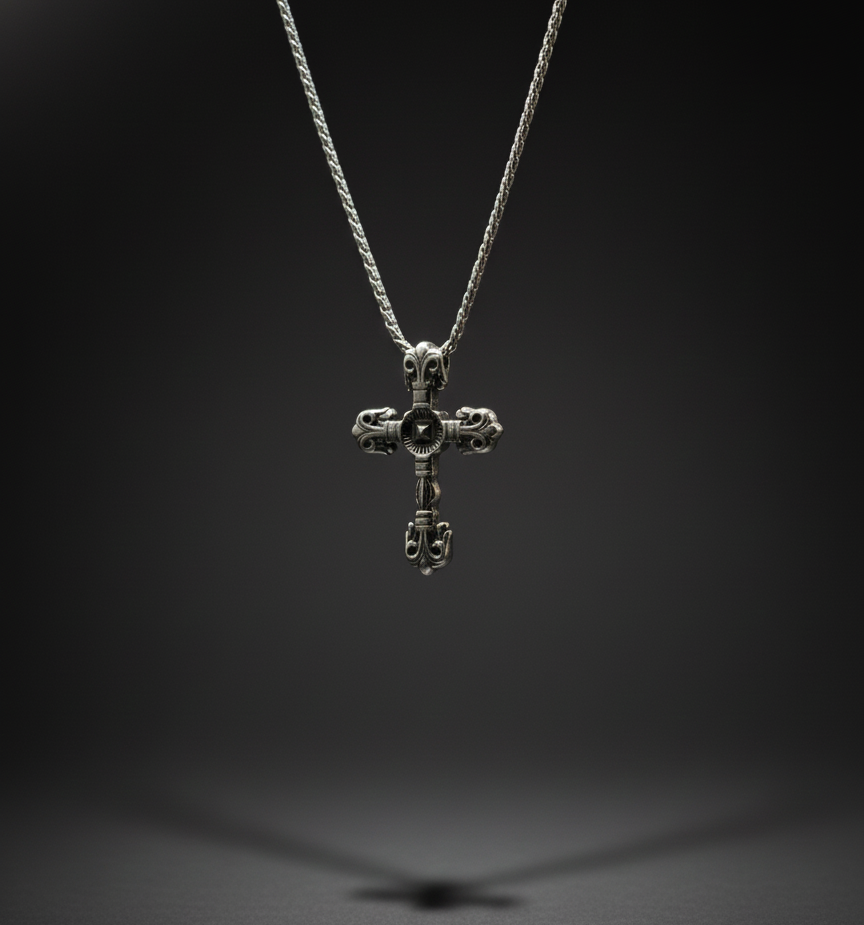 Fleur-de-Lis Cross
