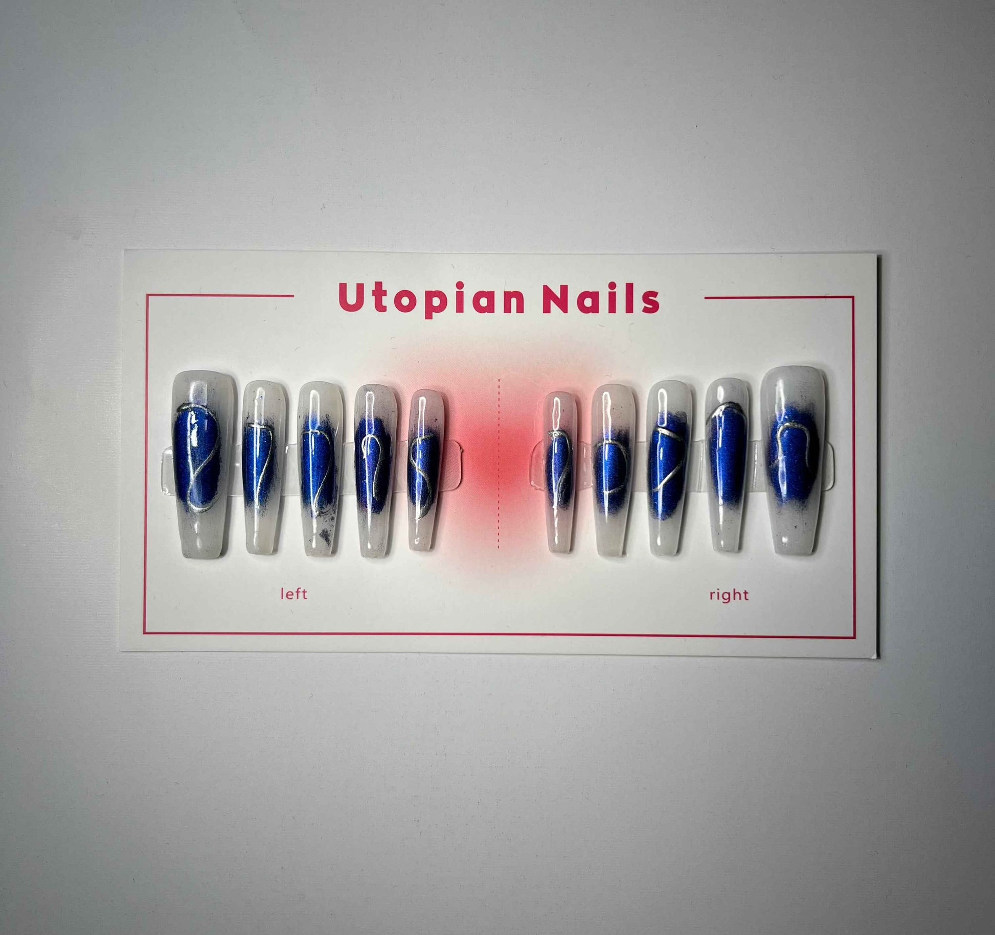 White monster nails