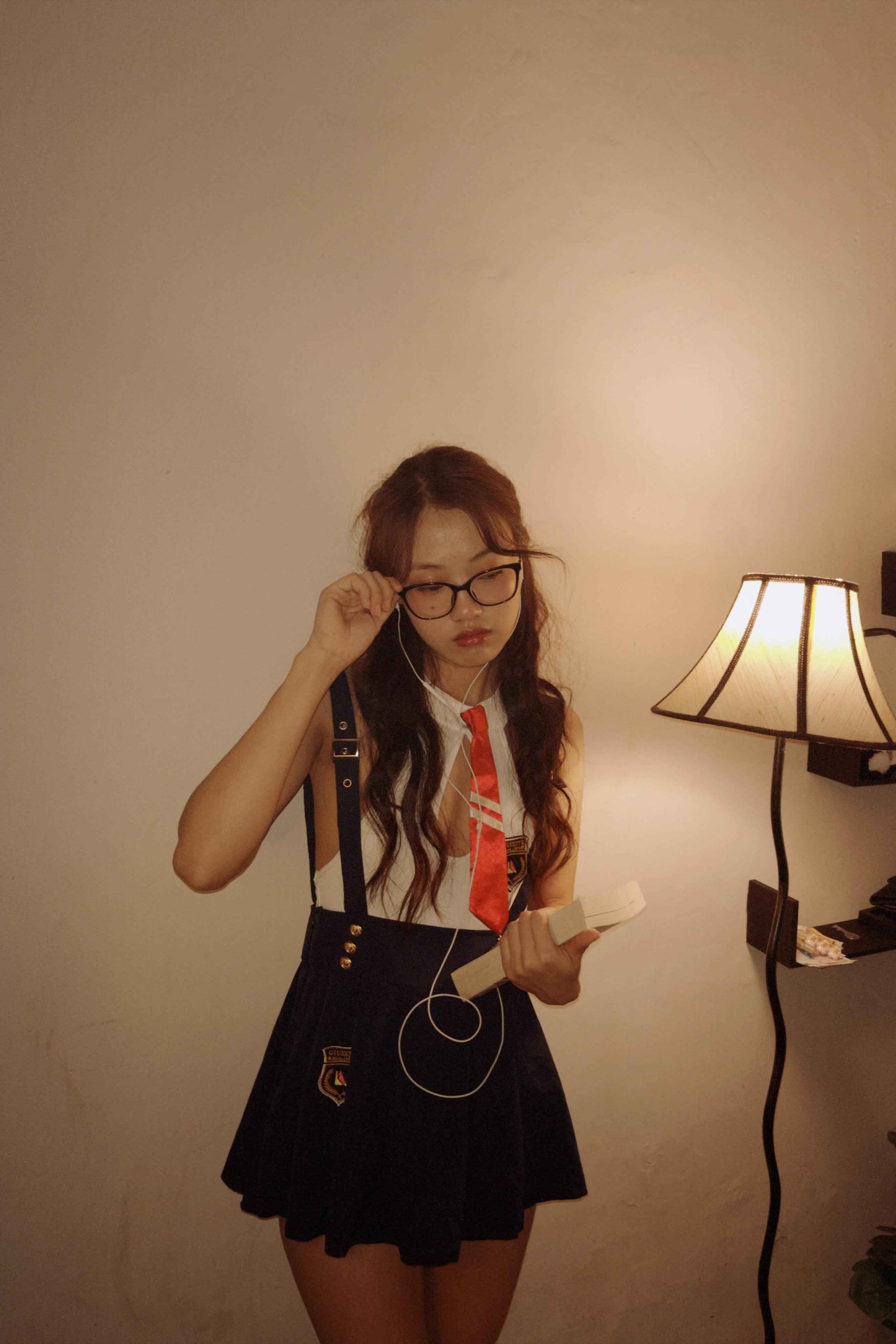 Varsity Vixen: Suspender Skirt Uniform Set