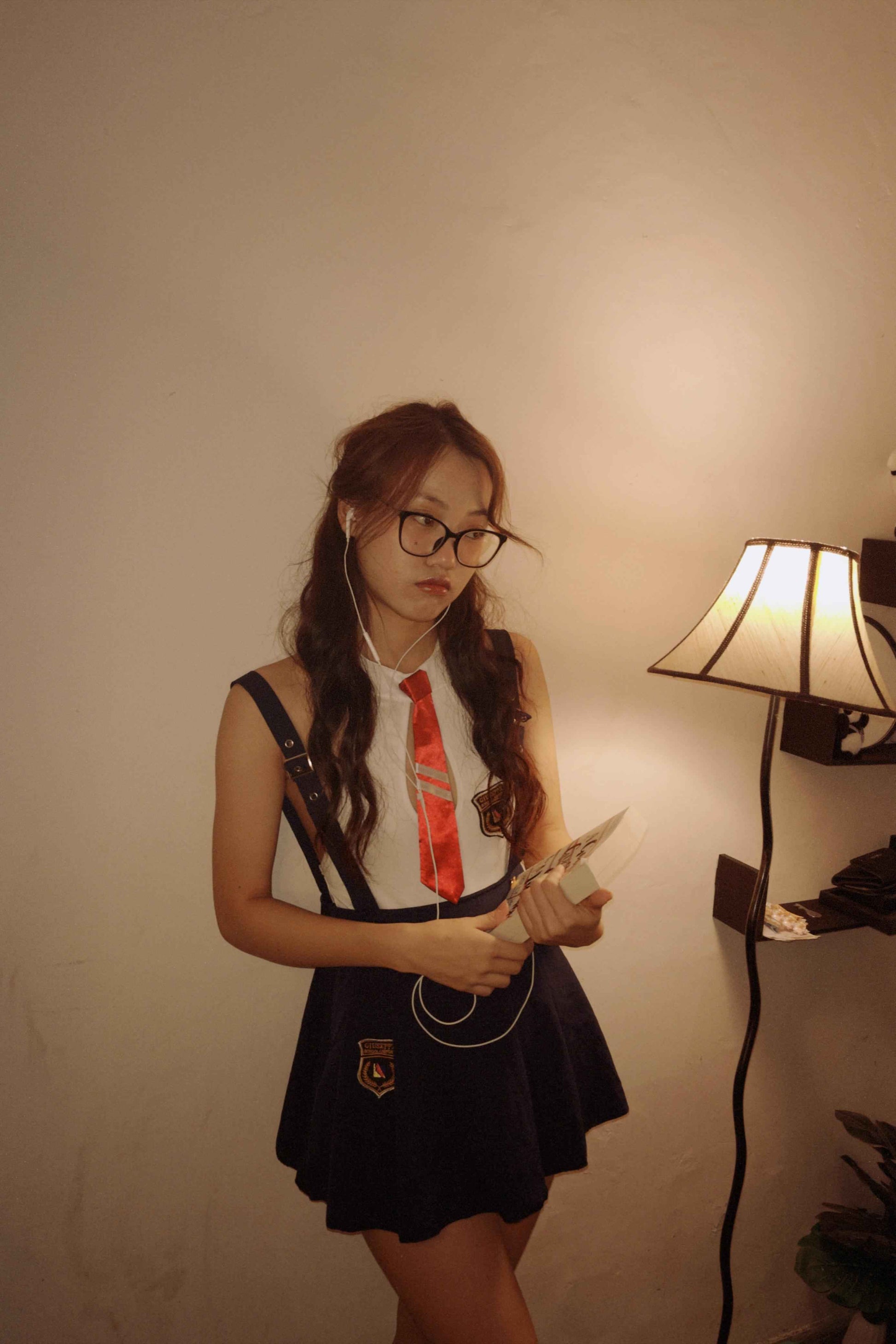 Varsity Vixen: Suspender Skirt Uniform Set