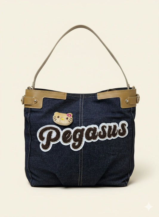 Pegasus Collegiate Canvas Tote